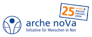 arche noVa Logo 25 Jahre - Signatur