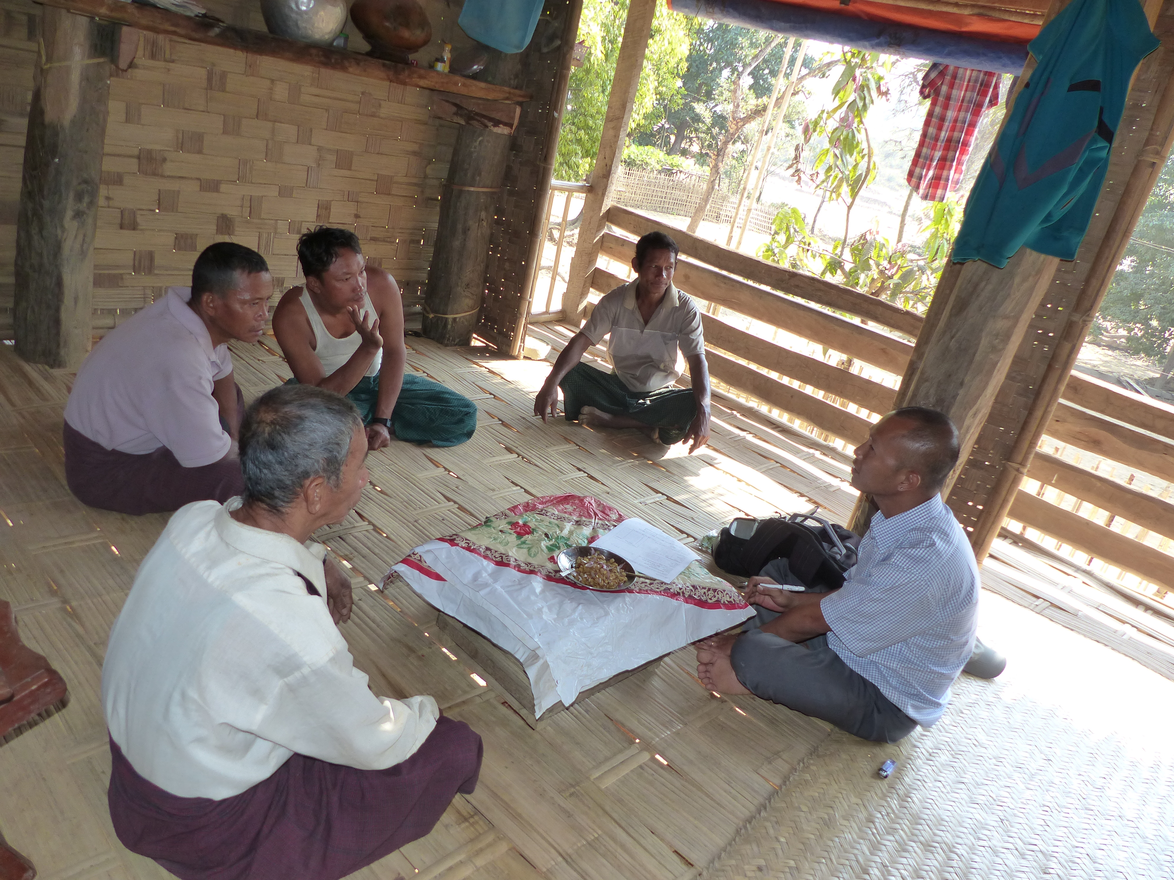 Planung Projektaktivitäten im Rakhine State, Myanmar