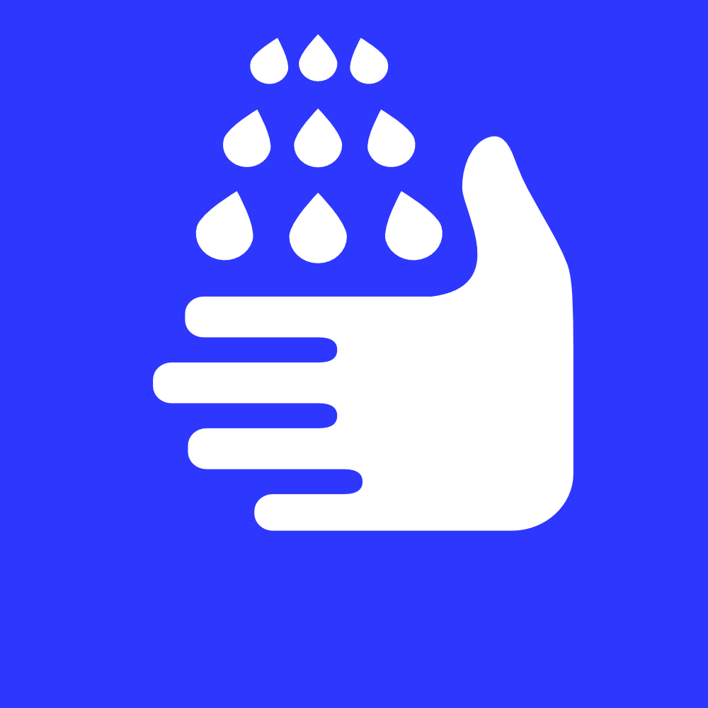 Hand Icon - Brauchwasser