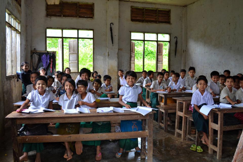 Title Myanmar-Rakhine - School